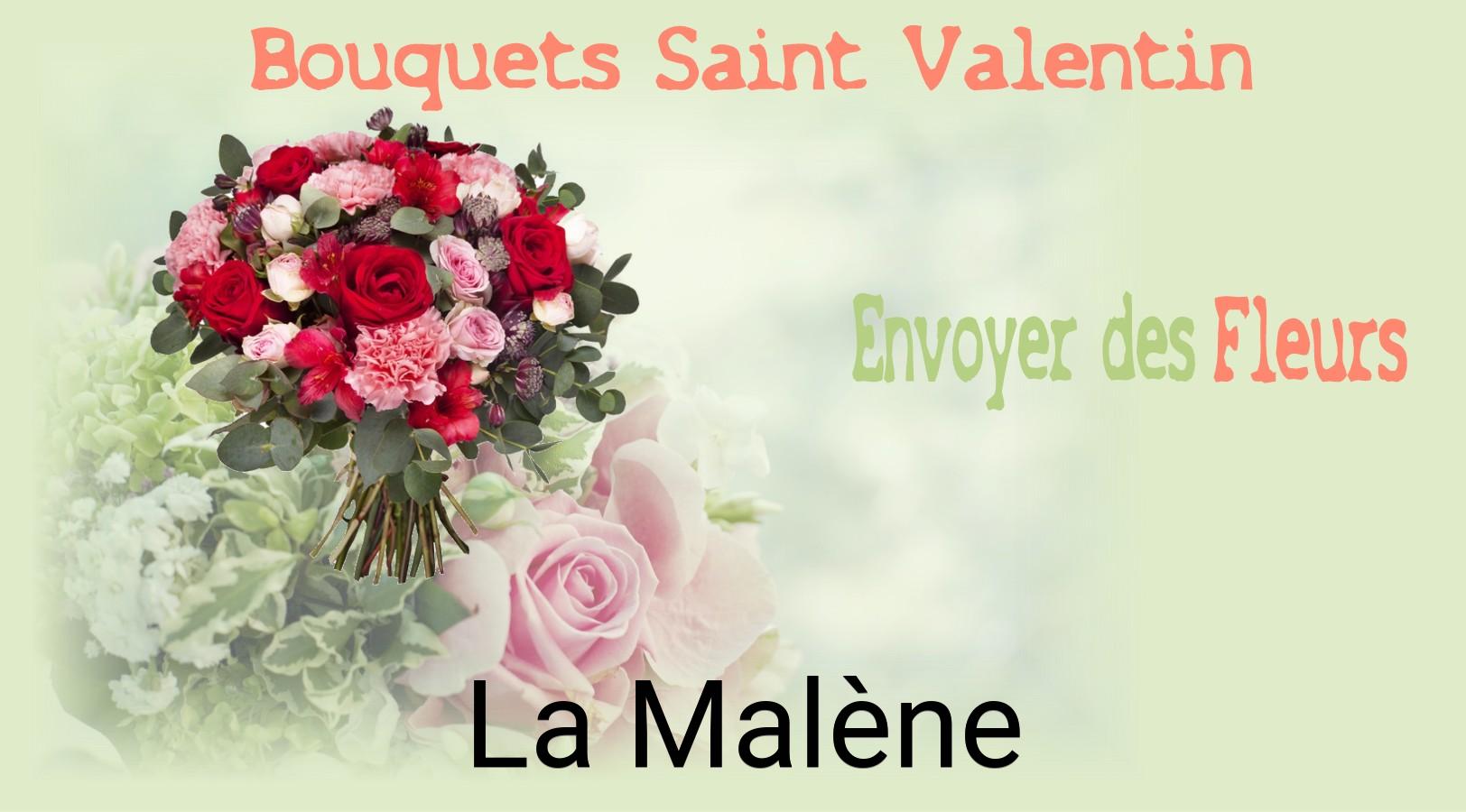 Roses de Saint-Valentin livrées à La Malène